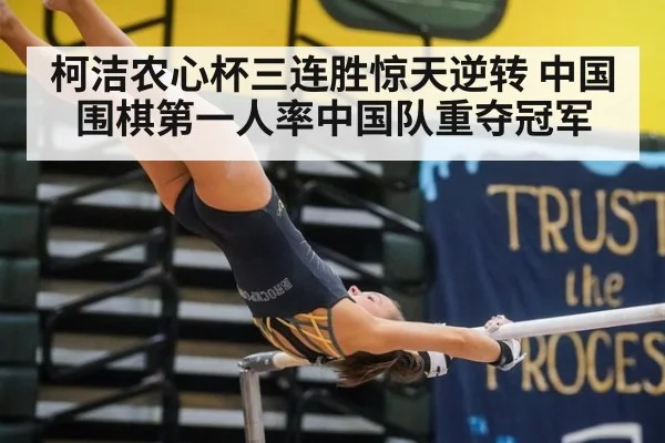 柯洁农心杯三连胜惊天逆转 中国围棋第一人率中国队重夺冠军
